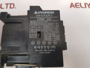 Hyundai Hmc20 W10 Magnetic Contactor 200V 50Hz 200...220V 60Hz (Used)