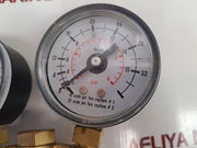 Mestriner EC/68 2Uni4401 twin gauge pressure regulator