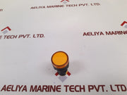 Lot Of 3X Apt Ad16-22D/S31 Yellow Led Signal Light Ac 220V