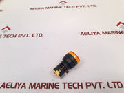 Lot Of 3X Apt Ad16-22D/S31 Yellow Led Signal Light Ac 220V