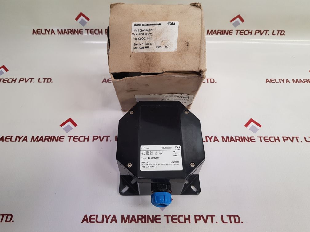 Rose Systemtechnik 16 880200 Ex I-enclosure
