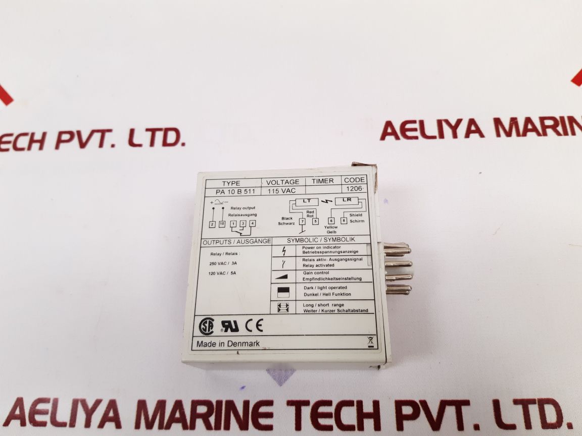 Telco Pa10B511 Photoelectric Amplifier