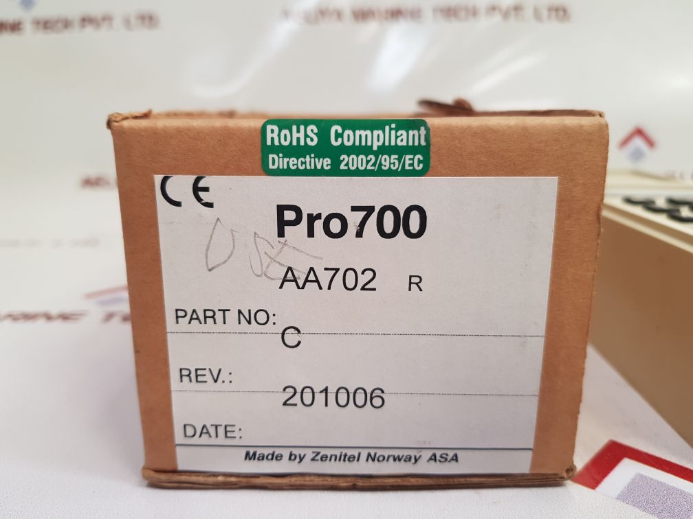 Zenitel Aa702 Wall Master Station With Display Aa702R