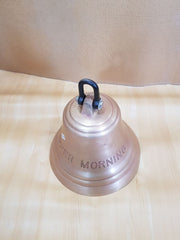 Clipper morning bell ship brass bell antique