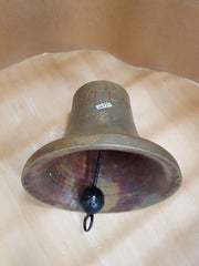 Caribia express 1976 bell ship brass bell antique