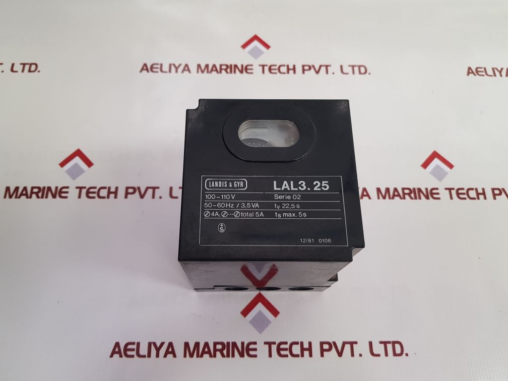Landis & Gyr Lal3.25 Boiler Program Control