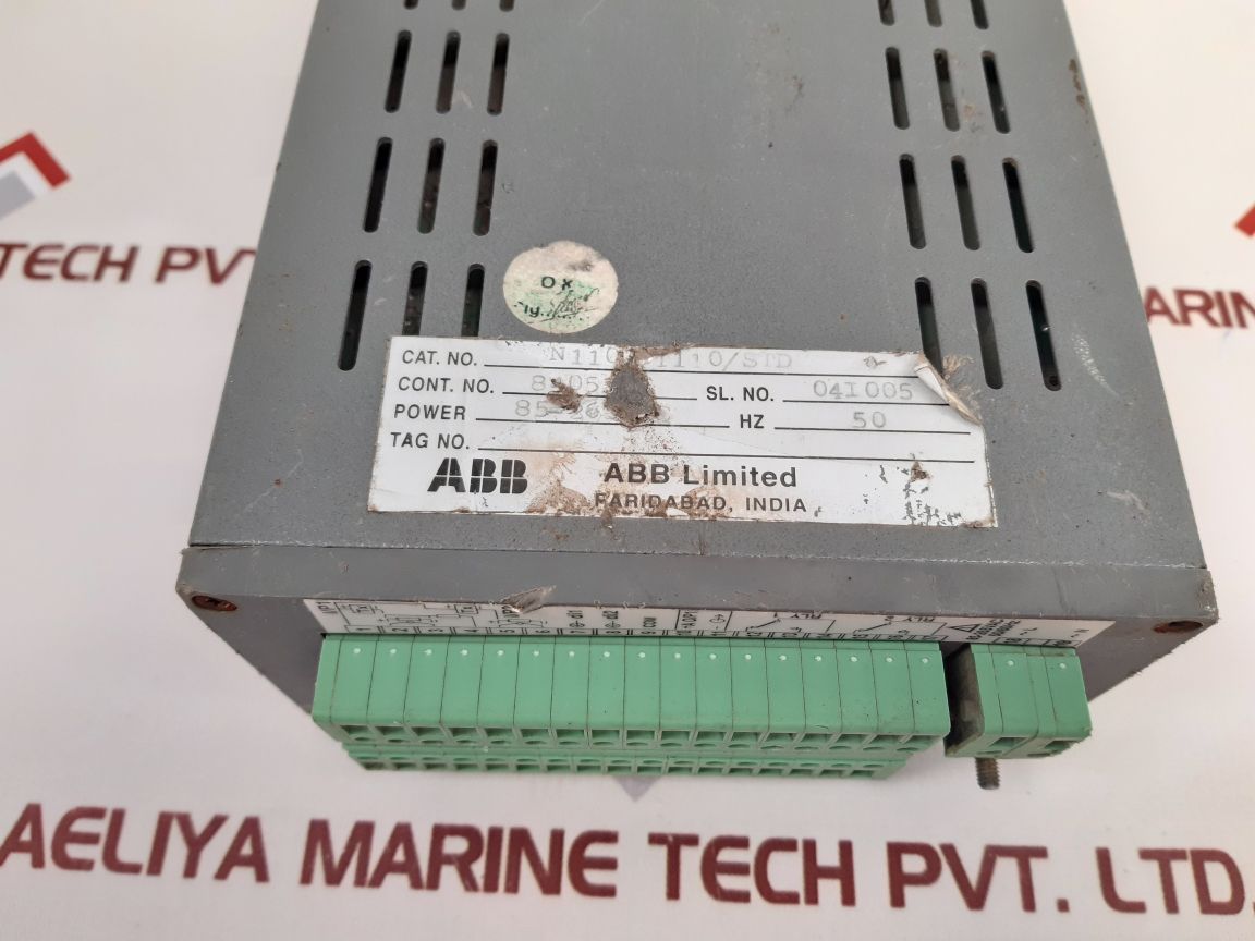 Abb Nutronic 110 Plc Counter Module N110/01110/Std Used