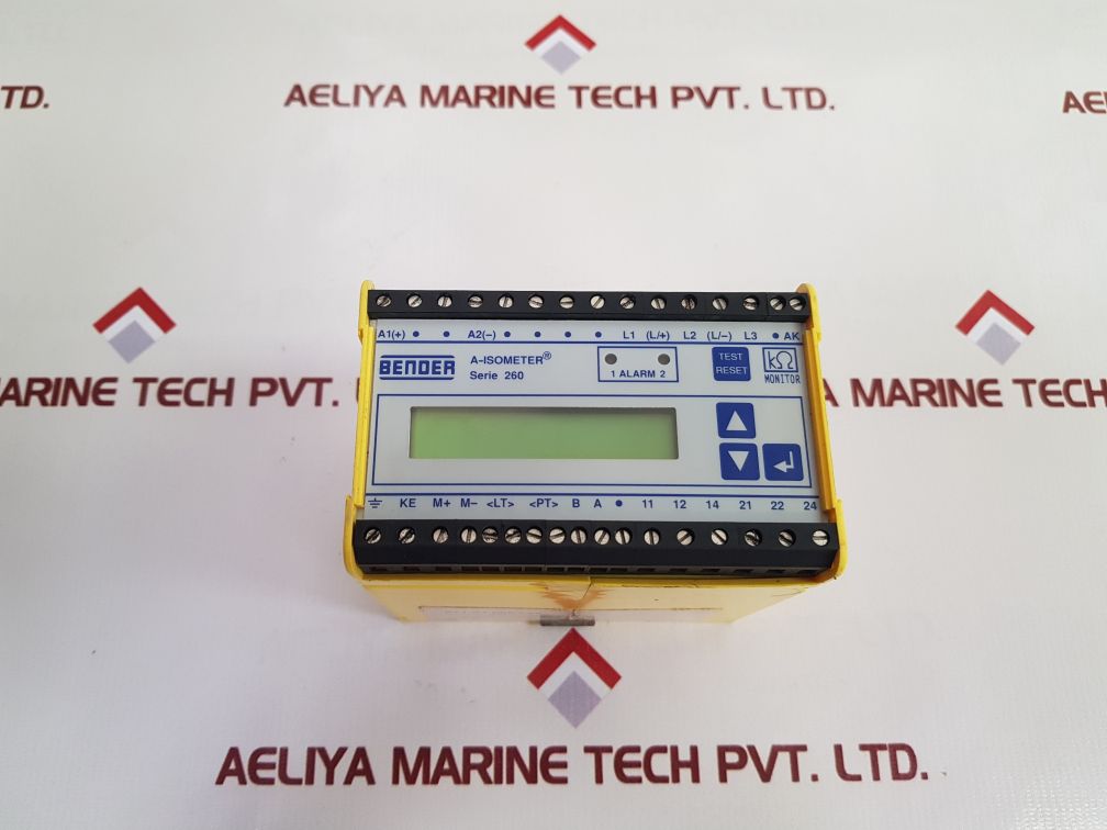 Bender Irdh265-4 A-isometer Series 260 Insulation Monitoring Device Used