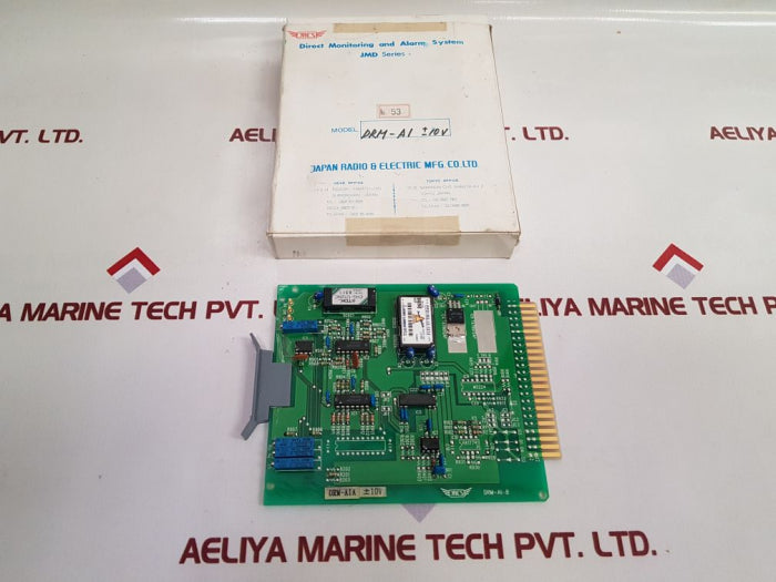 Jrcs Drm-ai ±10V Direct Monitoring And Alarm System New