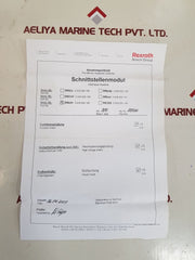 Rexroth 3 608 860 258 ethernet modul hw-version 2.1