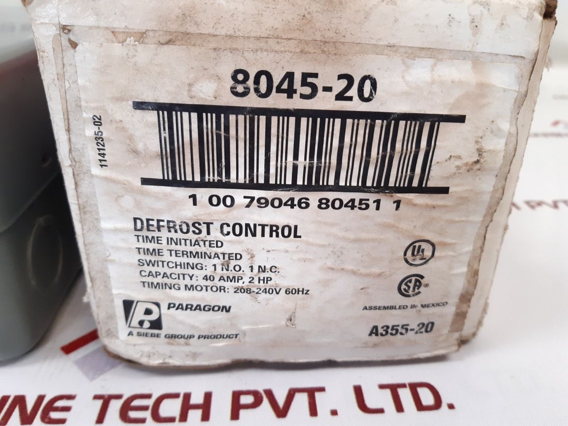 Supco S804520 Mechanical Defrost Timer