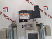 Smc av4000-f04-5dz soft-start valve with ise40a-01-v pressure switch