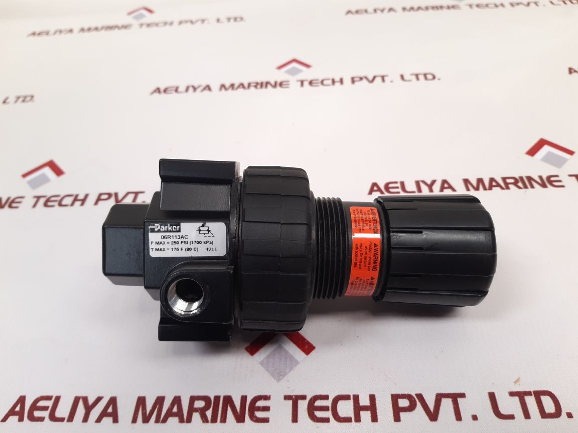 Parker 06R113Ac Pressure Regulator