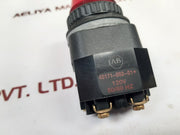 Set Of 2X Allen-Bradley 40171-002-01 Red Pilot Light 120V 50/60hz