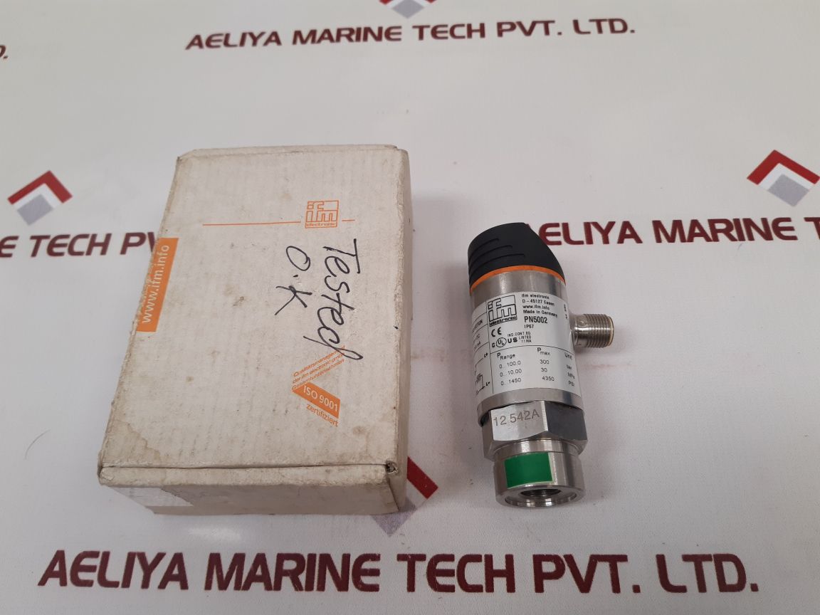 Ifm Electronic Pn5002 Pressure Sensor 