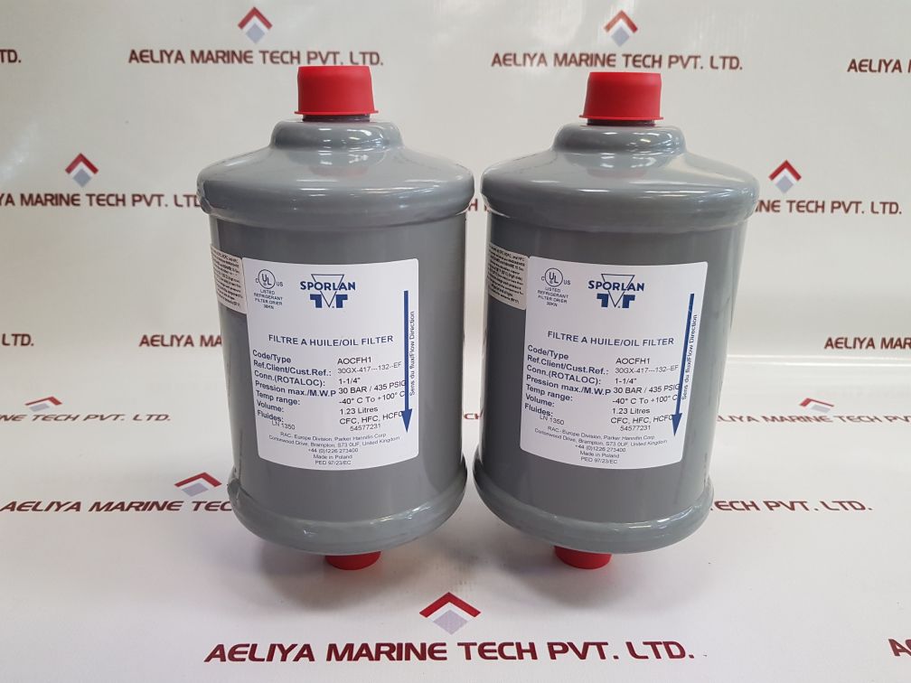 Sporlan Aocfh1 Oil Filter