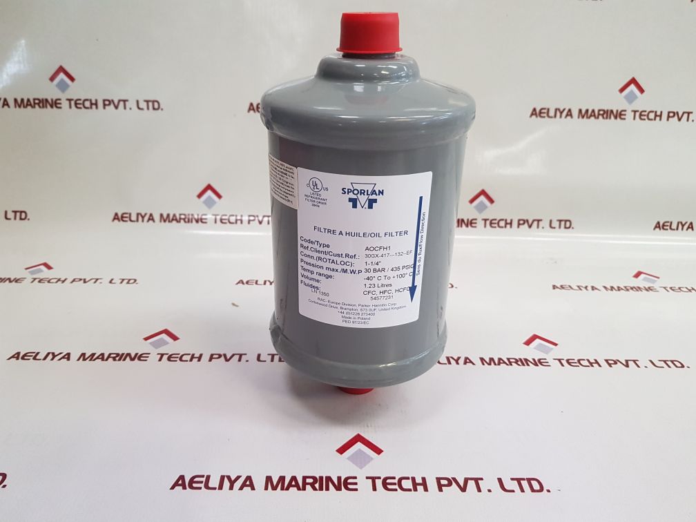 Sporlan Aocfh1 Oil Filter