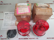Edwards 53R-g1 Adapabeacon Rotating Light Red