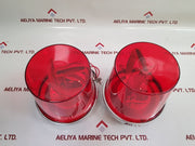 Edwards 53R-g1 Adapabeacon Rotating Light Red