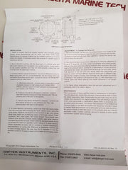 Dwyer 1950-00-2F Explosion-proof Differential Pressure Switch With Box