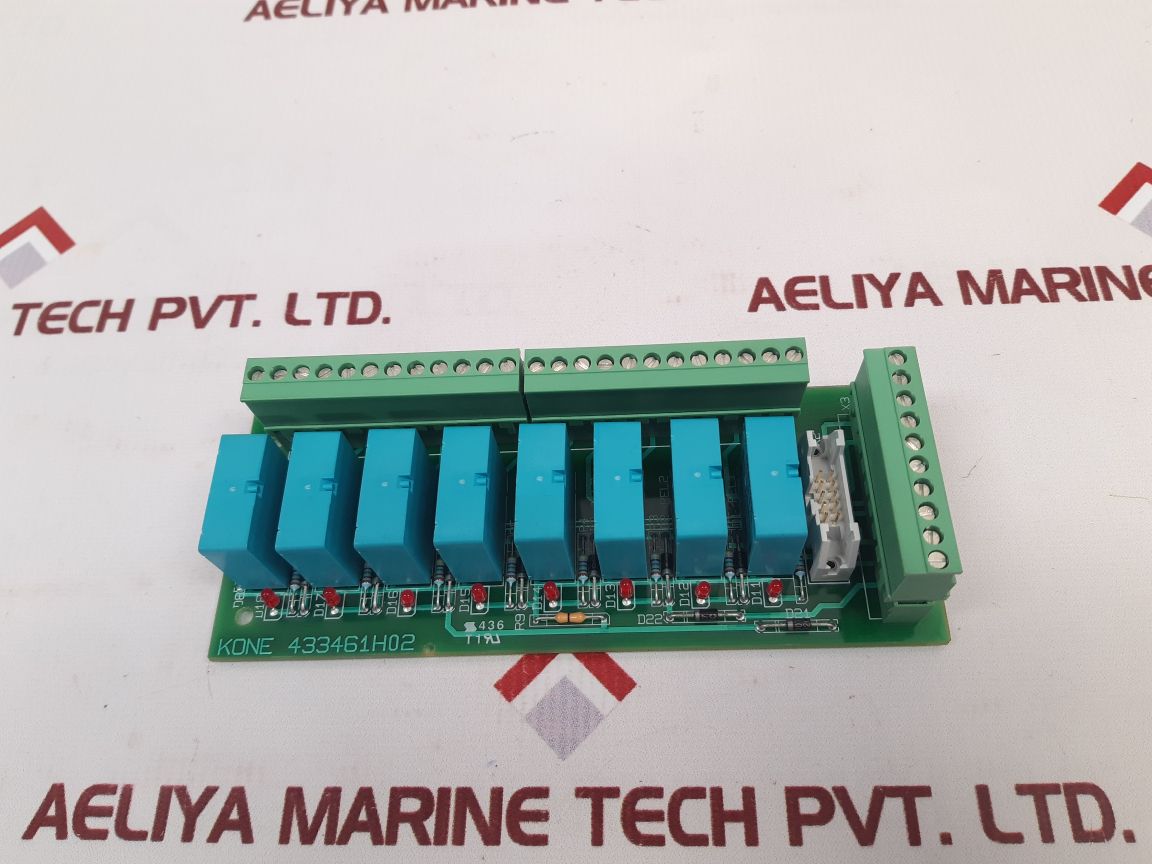 Kone 433460G02 Relay Board 433461H02