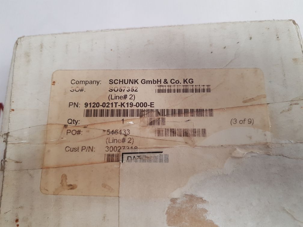 Schunk 0302327 Quick Change Adapter