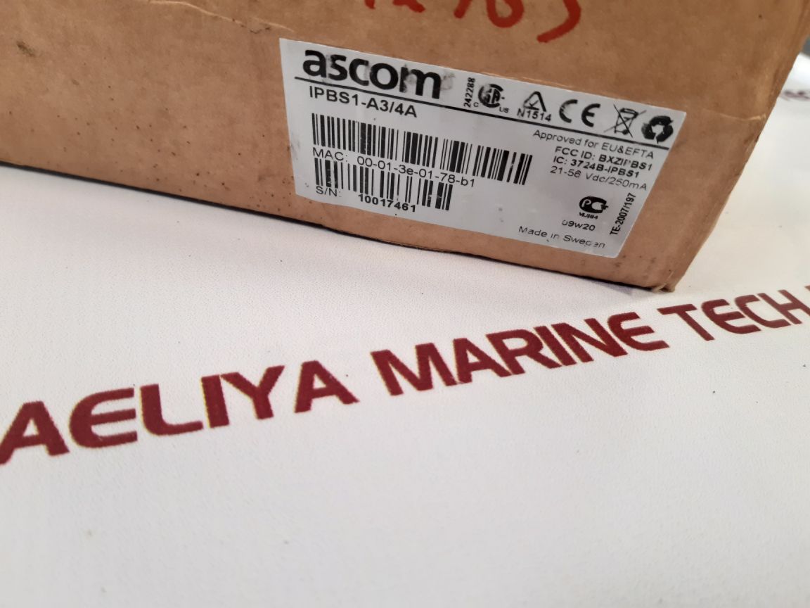 Ascom Ipbs1-a3/4A Base Station 09W20