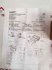 Siemens 3Vf9221-1Jm10 Shunt Trip