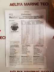 Funke + Huster Fhf 91024210 Signalling Bell New
