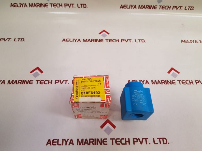 Danfoss 018F6193 Solenoid Valve Coil New One 50/60 Hz