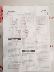 Danfoss 017A1692-01 Pressure Switch Rt200
