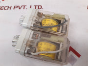 Lot Of 2X Kuhnke MF2-04 B Relay 6A