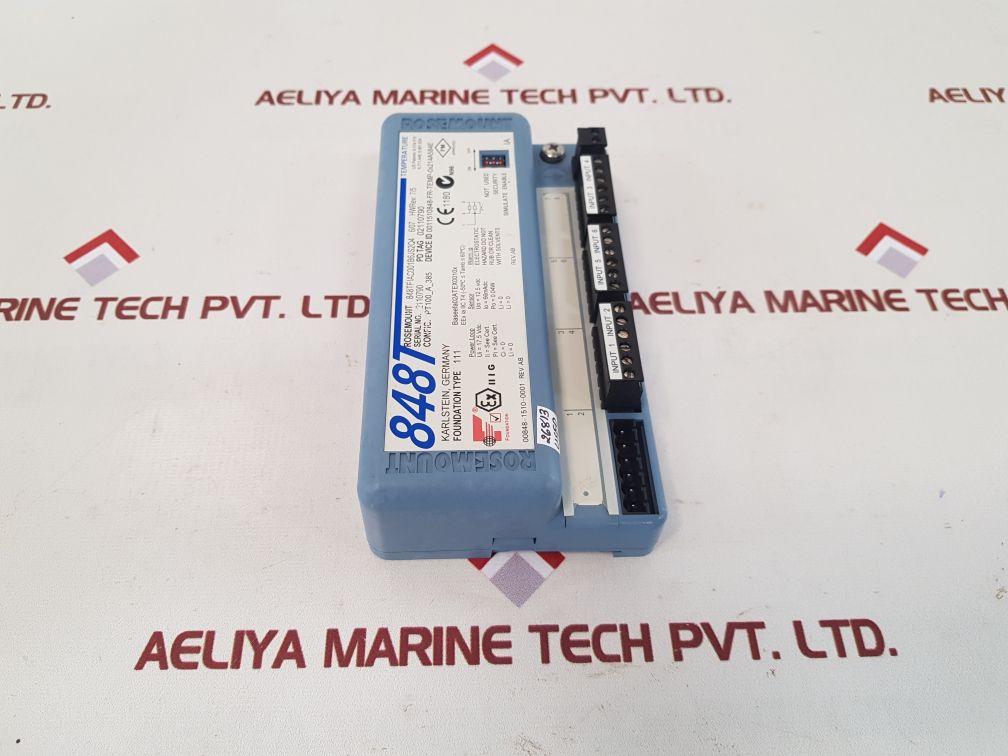 Rosemount 848t fieldbus temperature transmitter 848tfias001b6js2q4
