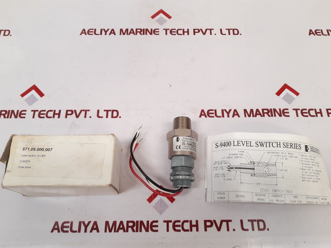 Henry S-9420A Level Switch