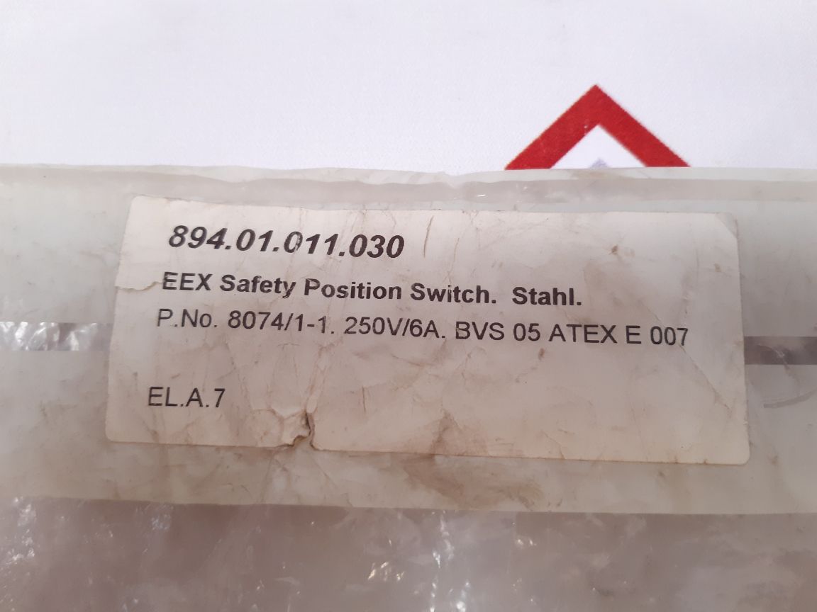 Stahl 8074/1-1 Safety Position Switch
