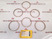 Set of 6X Wartsila 9rta84c-u/22165 piston ring h=8