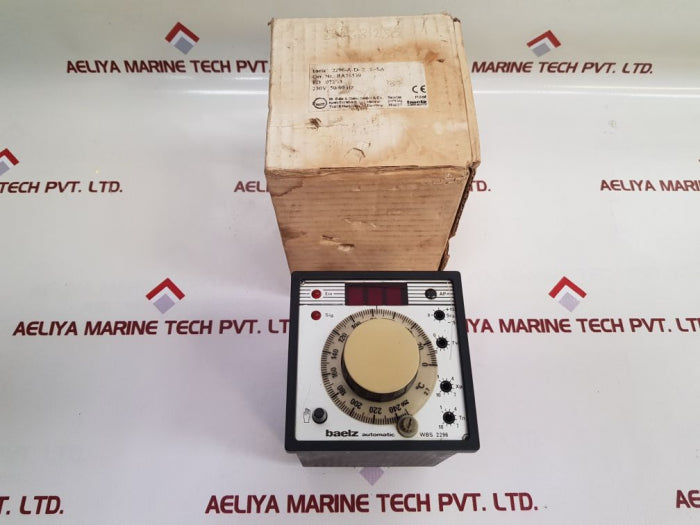 Baelz Wbs 2296 Temperature Controller