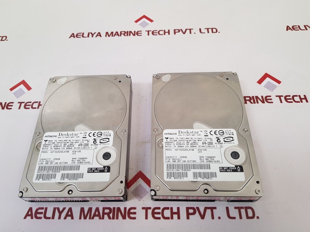 Hitachi Deskstar Hdt722525Dlat80 Hard Drive