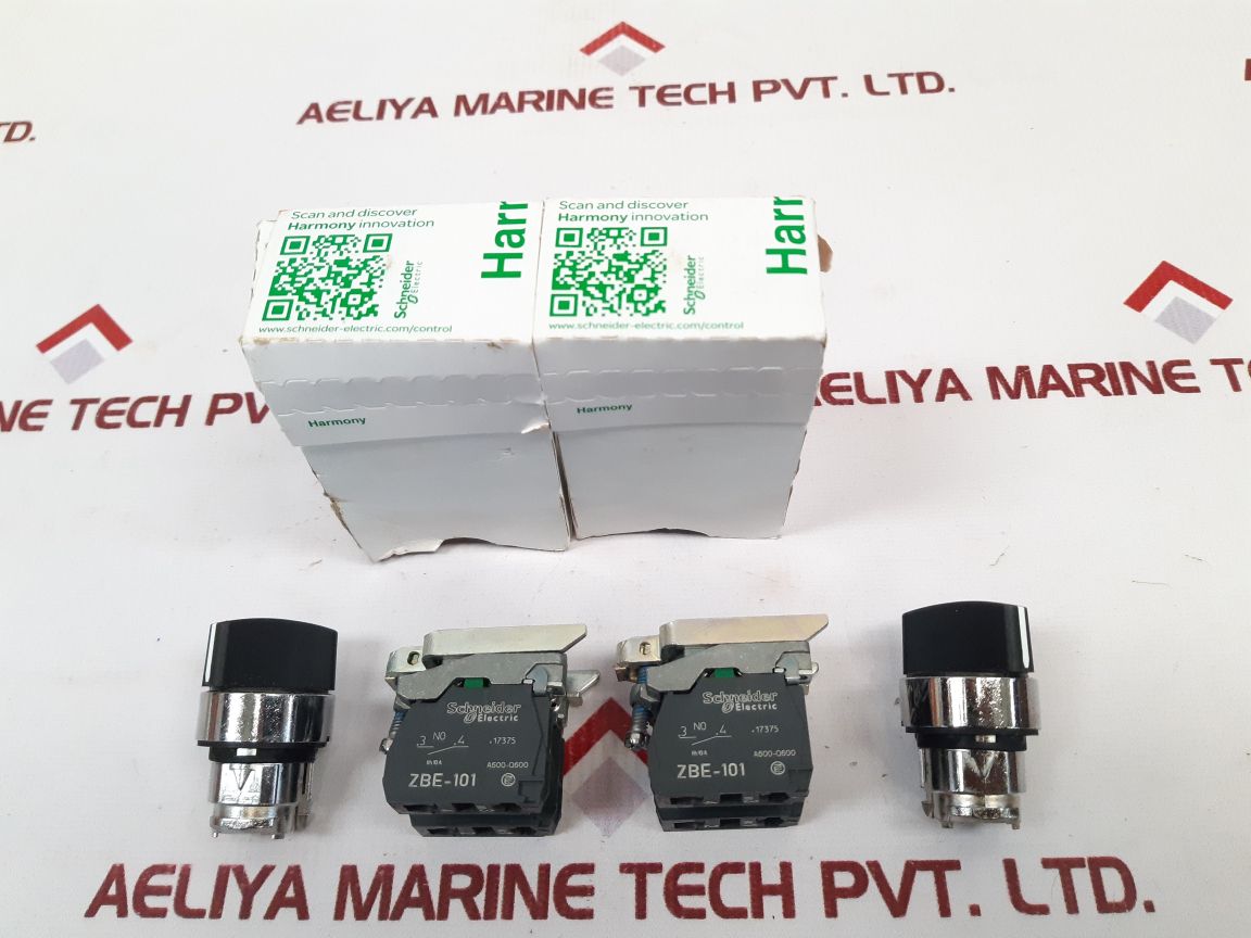 Schneider Electric Zbe-101 Push Button With Contact Block