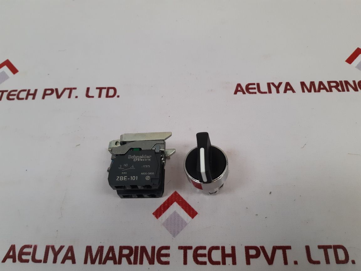 Schneider Electric Zbe-101 Push Button With Contact Block