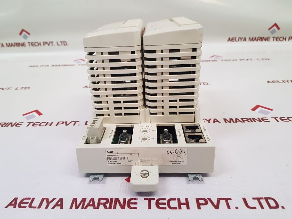 Abb ci840a 3bse041882r1 module with tu847 3bse022462r1 termination unit 