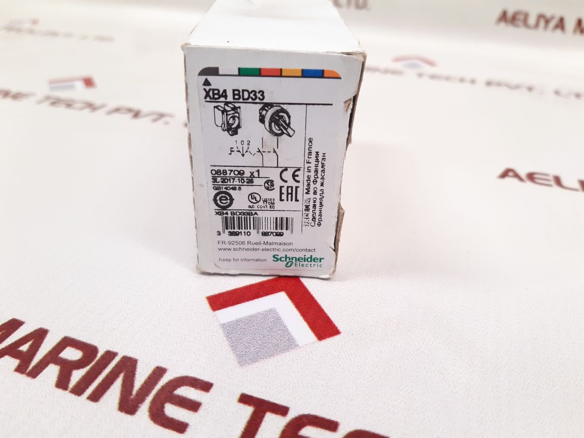 Schneider Electric Zbe-101 Contact Block Pushbutton