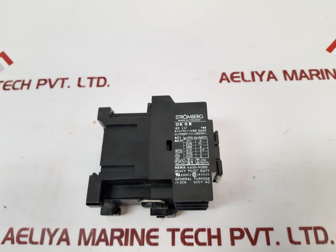 Stromberg Ok 0R 22 Contactor