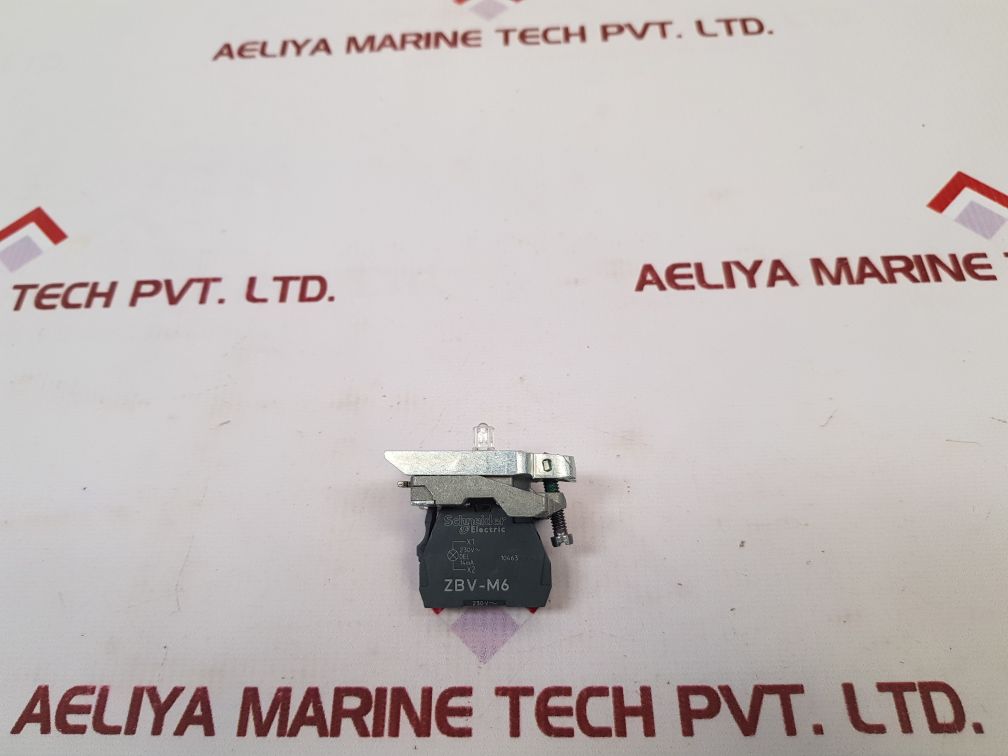 Schneider Electric Zbv-m6 Blue Light Pushbutton