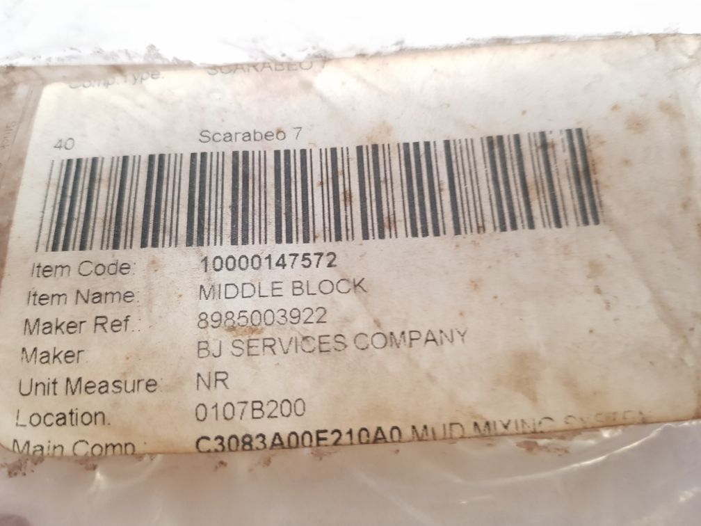 Rexroth 898 500 392 2 Thru Station Manifold