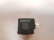 Lot Of 3X Festo Vacs-c-c1-1 Solenoid Valve Coil 24Vdc 2.6W