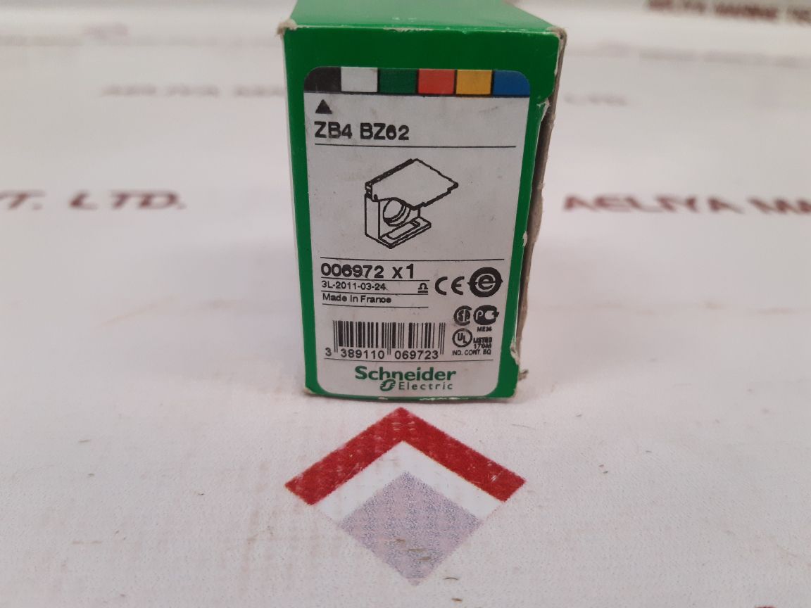 Schneider Electric Zb4 Bz62 Black Padlock Flap