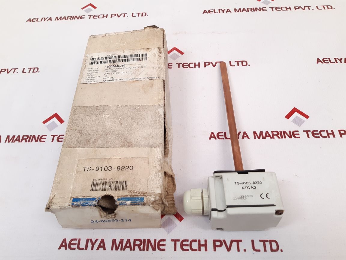 Johnson Controls Ts-9103-8220 Passive Sensor Ntc K2