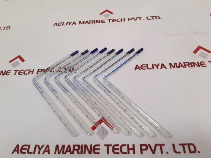 Set Of 8X Brannan 150Mm×0/120C×63Mm Thermometer