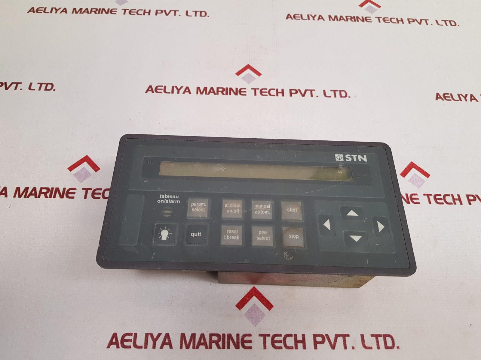Stn Bat 416 B Signal Fire Alarm Control Display Used